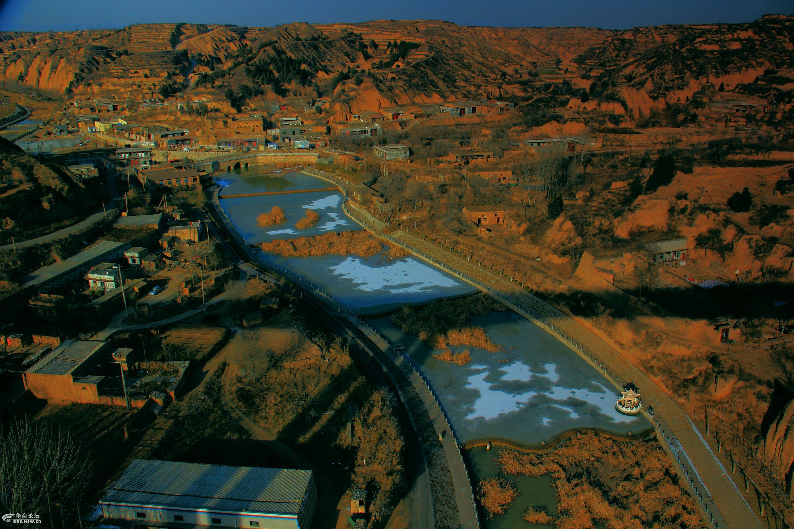 澄县西河大桥俩岸风景