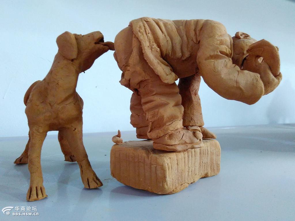 寻找老西安no24随华商网访捏泥人民间艺术家苗春生大师