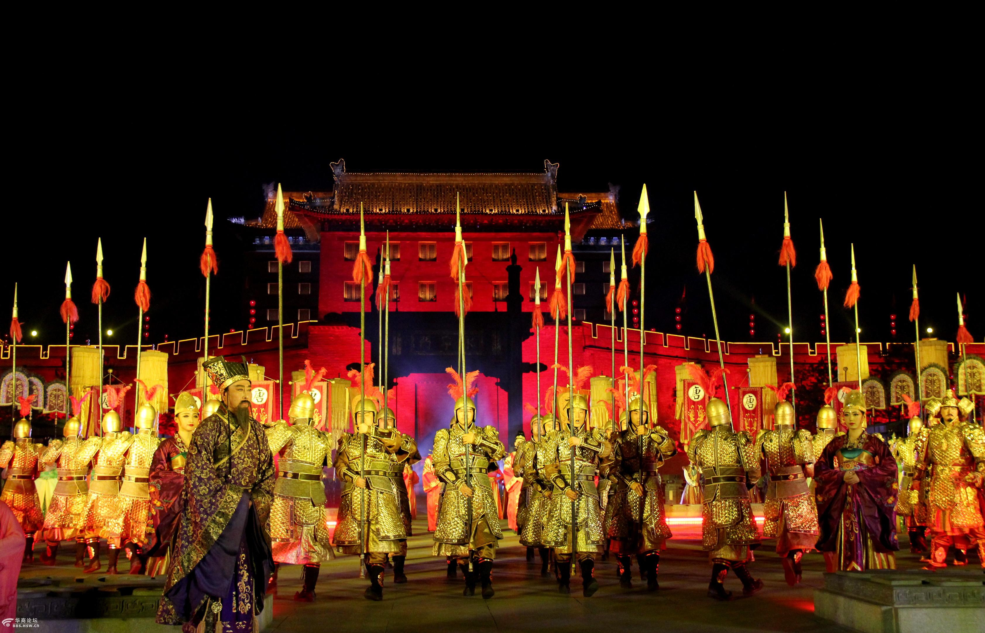 梦长安大唐迎宾盛礼4月1日西安城墙耀世回归