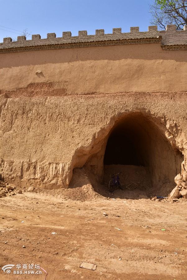 寻找老西安地坑窑村落三原张家原挖场面窑洞的