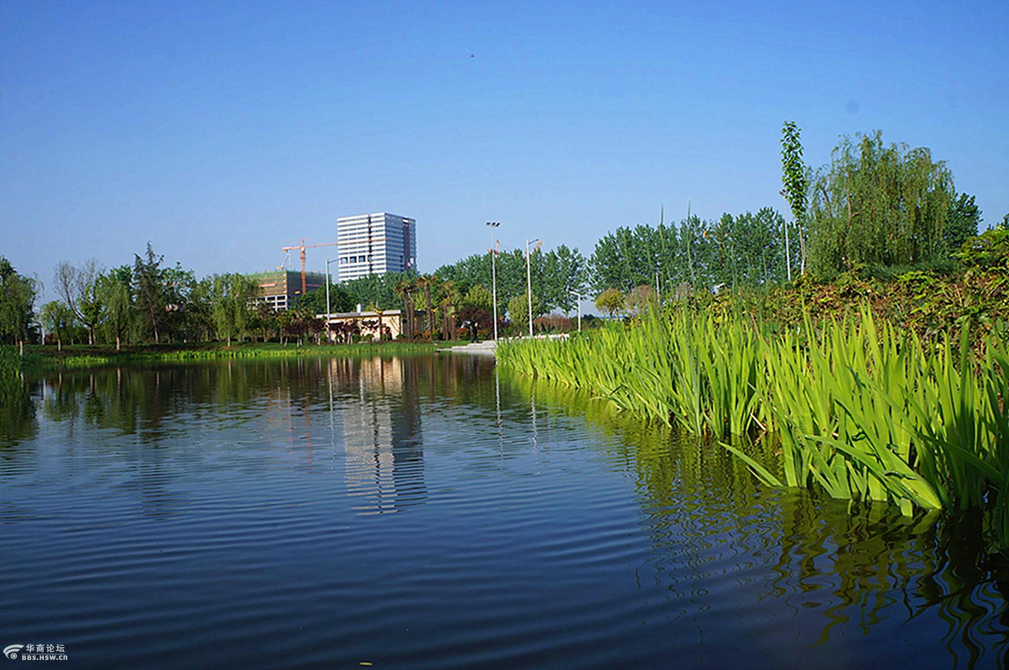 魅力高新西安市民休闲与健身新去处云水公园客观视界