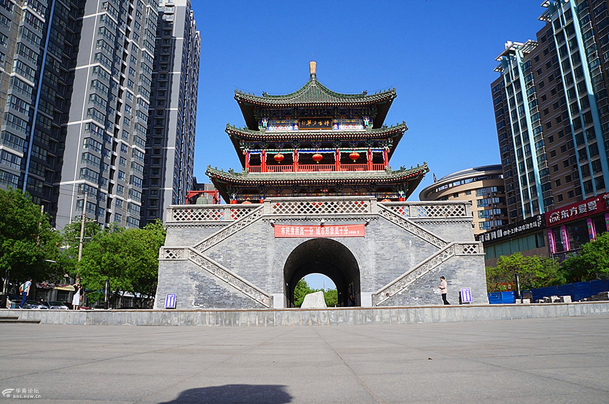 魅力咸阳⑦重建钟楼展现古城厚重的历史客观视界