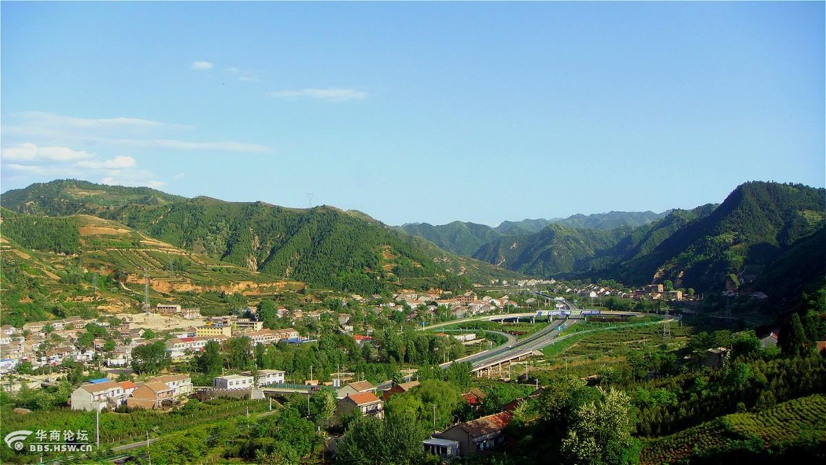 星期天到蓝田醉美景色在辋川