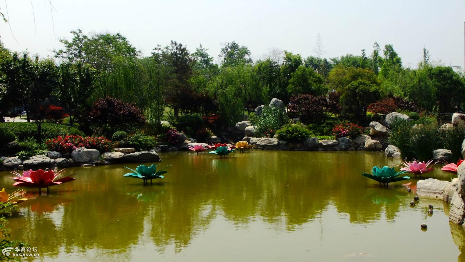 休闲度假好去处临潼芷阳广场