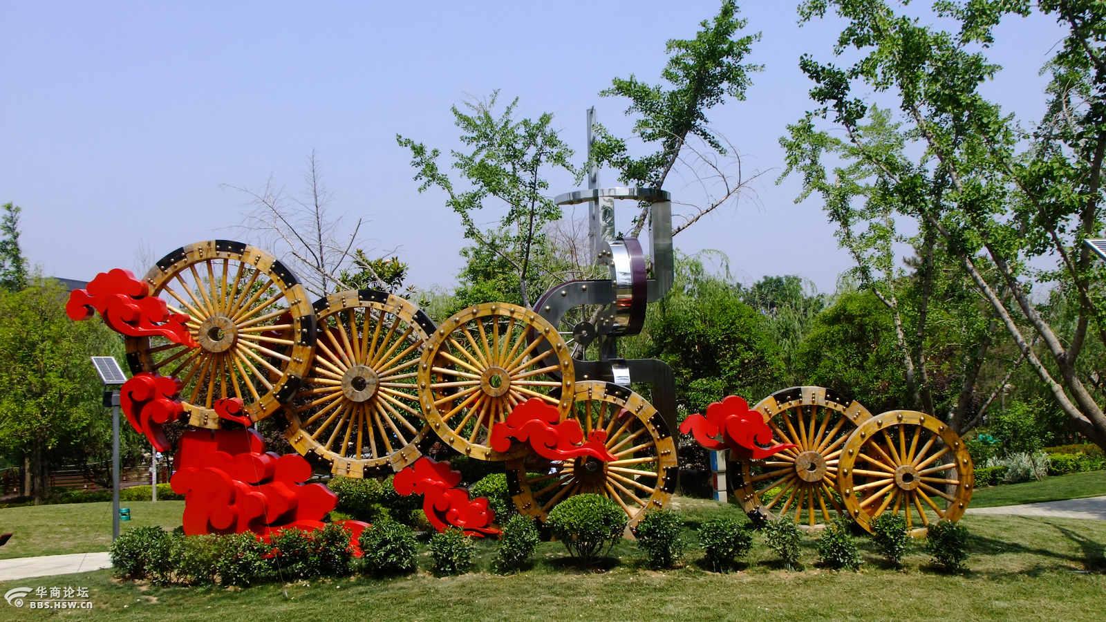 休闲度假好去处临潼芷阳广场