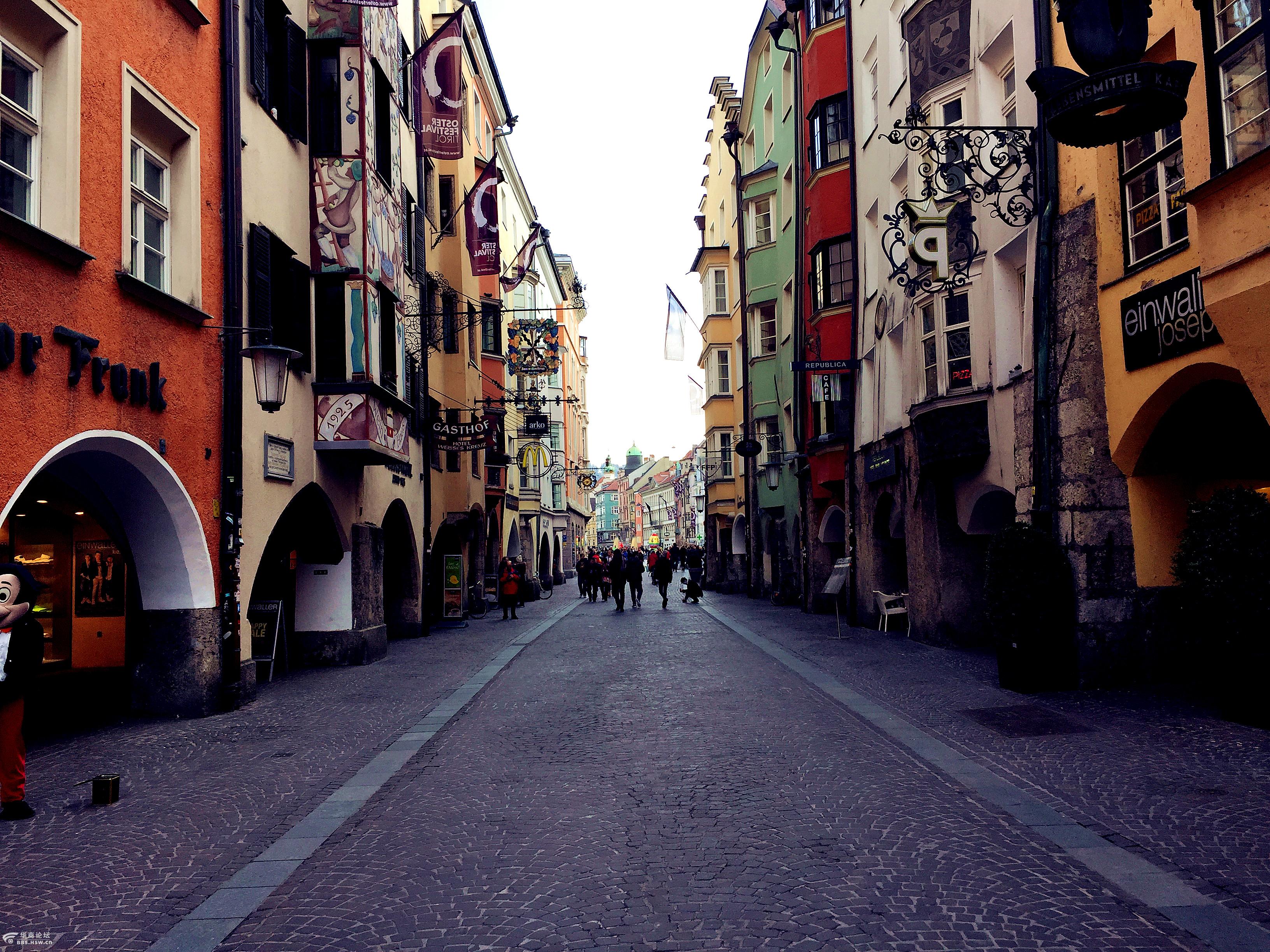 旅奥游记奥地利旅游胜地因斯布鲁克