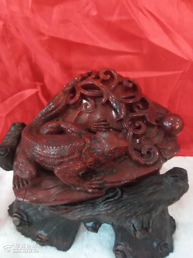 渭河奇石黄玉鸡血玉欣赏