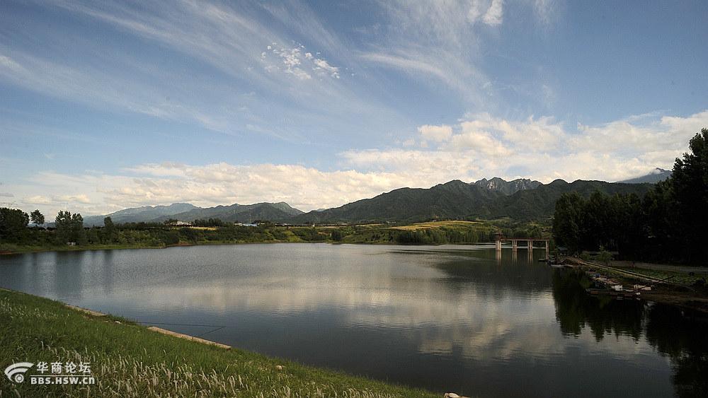 雨后的杨庄水库-西安论坛-华商论坛