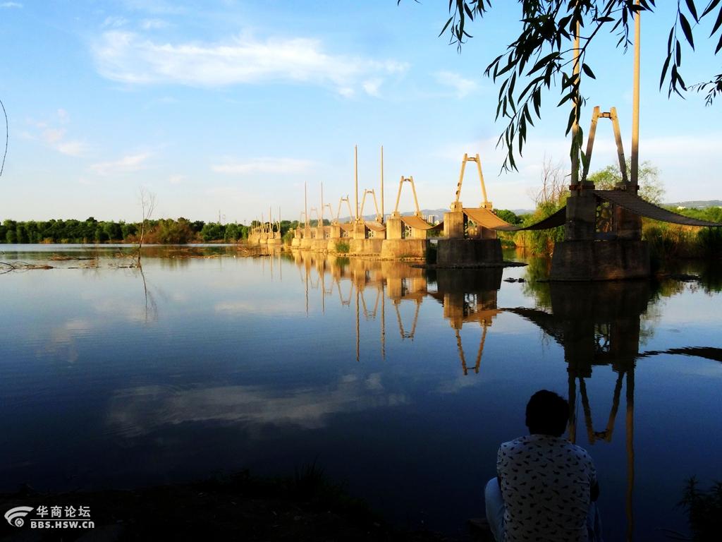 昔日古灞桥今日新景色