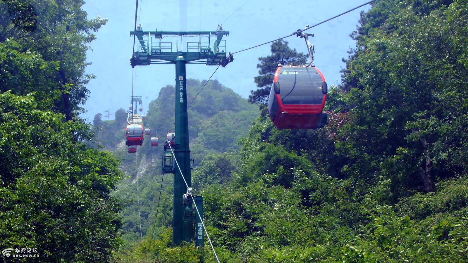 武当山游记之交通车索道和住宿