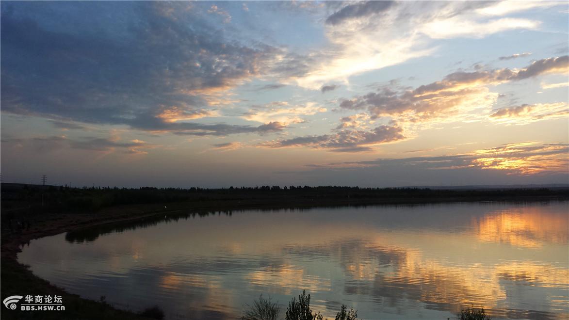宁夏盐池县花马池风光