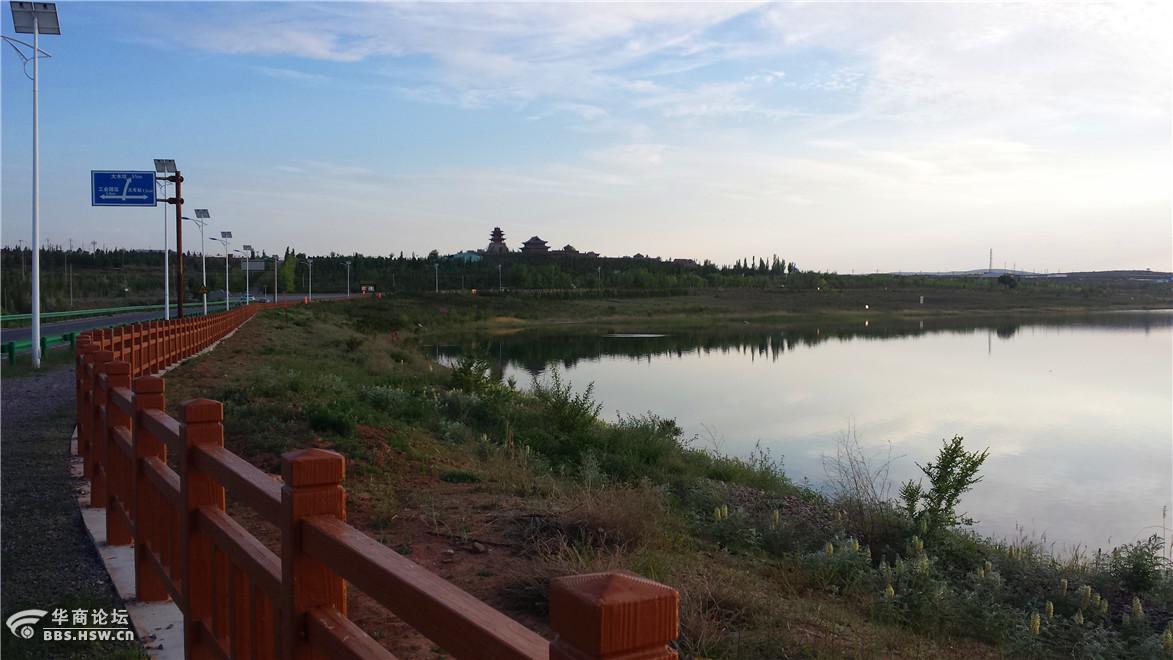 宁夏盐池县花马池风光