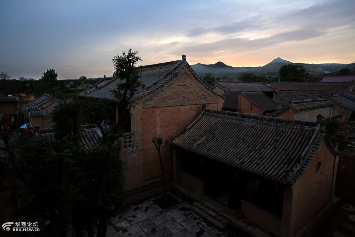 袁家村烈日暴雨两重天官厅村历史深厚有故事