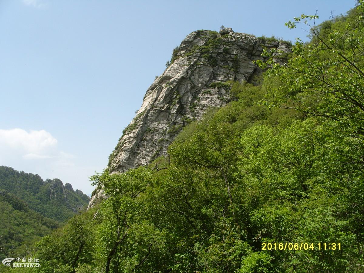 宁陕牛圈沟登跑马梁一路历经烈日狂风细雨