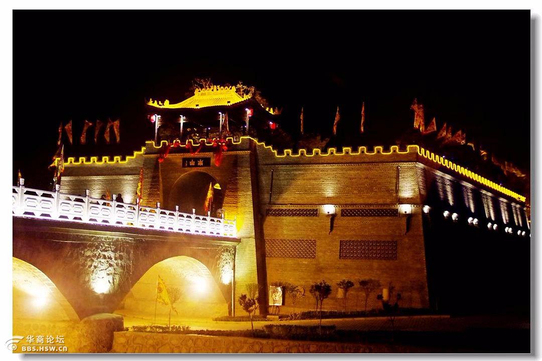 主题:大水川南由古镇之夜