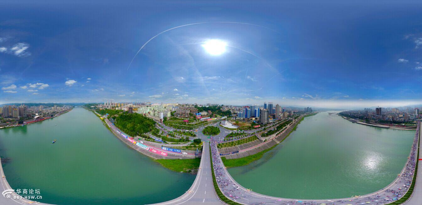 安康龙舟赛全景展示好多人好多人安康新视角出品