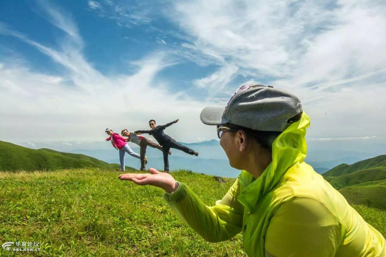 户外活动 【阳光之旅】7月6号天上草原--武功山千里寻梦,长沙品美食,5
